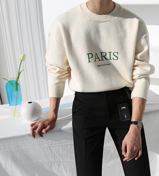 Paris round knit (5color)