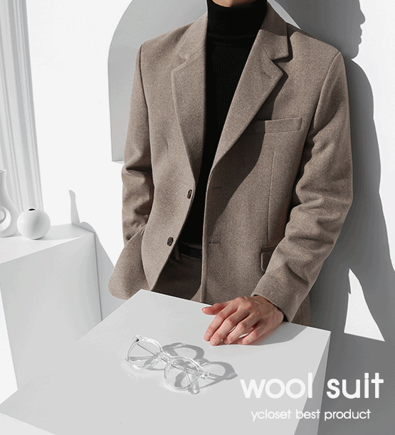 Milene wool single suit(3color)